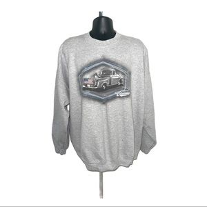 george men's short sleeve elongated slub hoodie